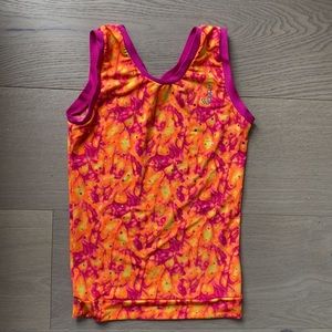 Girls Gymnastics Tank Top. Size L